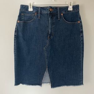 Madewell Denim Skirt Size 30